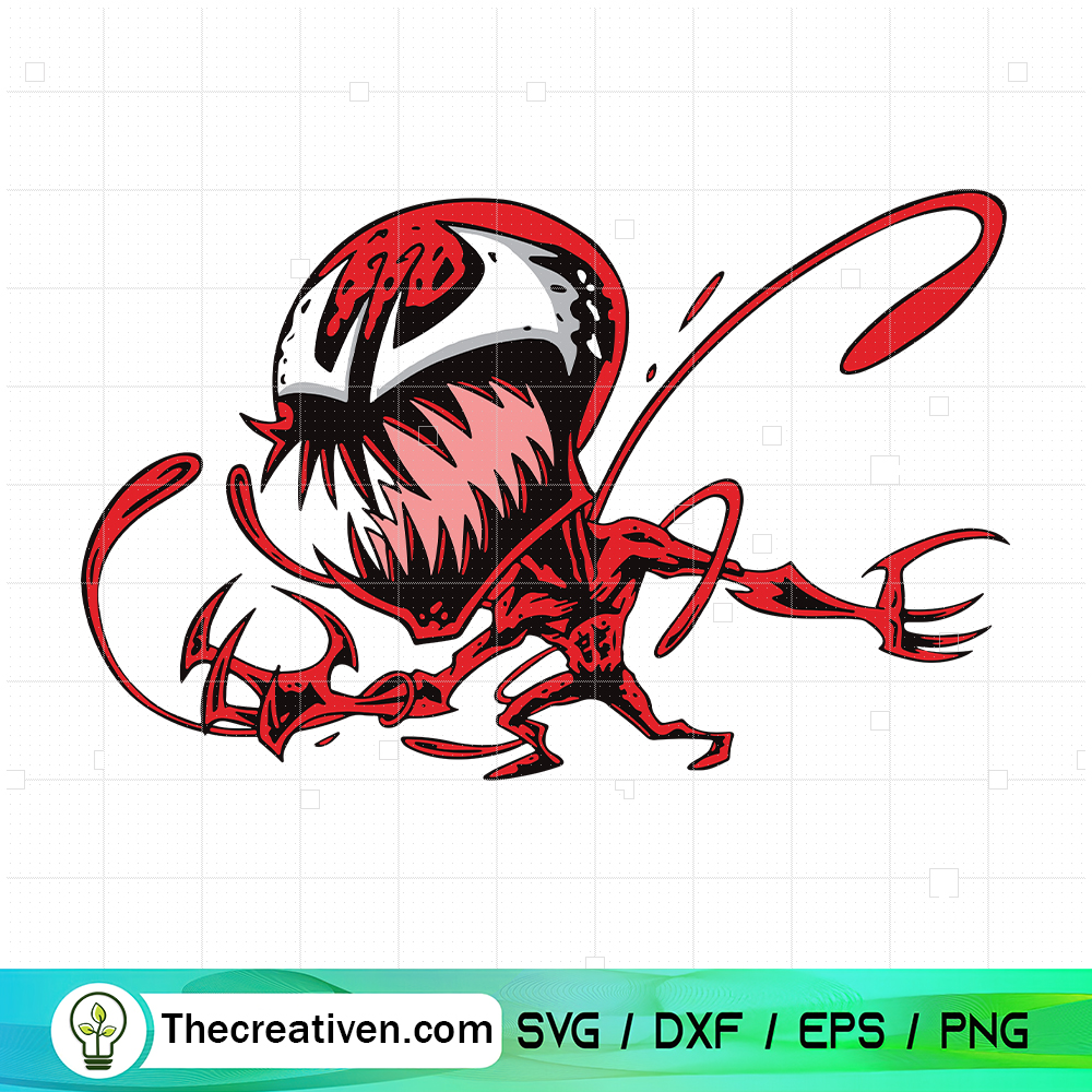 Carnage Red SVG, Venom SVG 6 Carnage Red SVG, Venom SVG