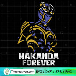 Wakanda Forever SVG, Black Panther SVG