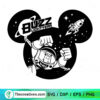 Buzz Lightyear Mickey Ears SVG, Disney Cartoon SVG