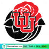 Utah Rose SVG, NCAA Team SVG 3 Utah Rose SVG, NCAA Team SVG