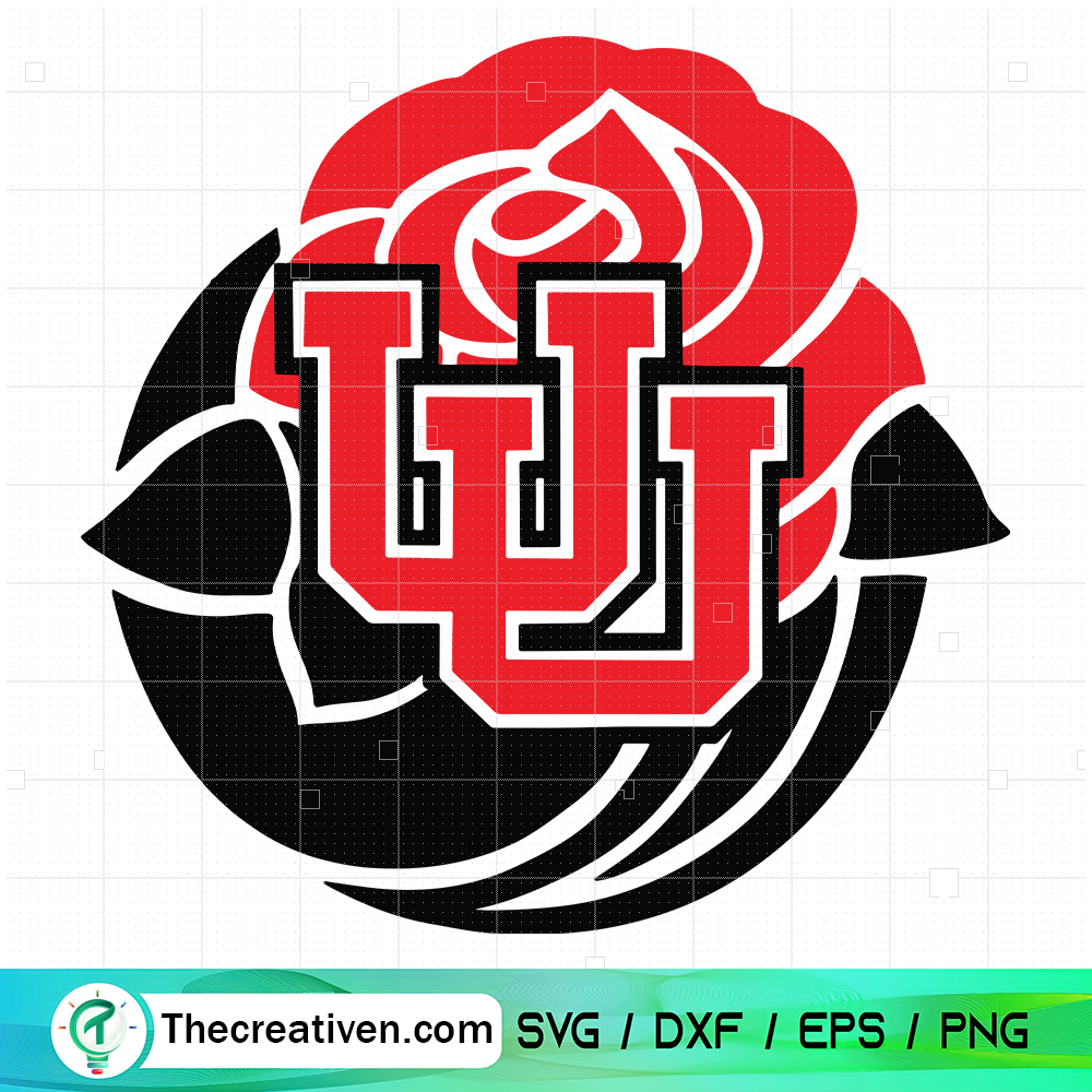 Utah Rose SVG, NCAA Team SVG 6 Utah Rose SVG, NCAA Team SVG