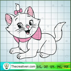 Cute Marie Cat SVG, Marie Cat SVG