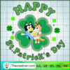 Happy Patrick Days SVG, Bingo Heeler And Bandit Heeler SVG