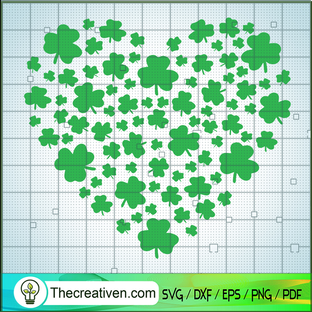 Heart Love Patrick Days SVG, St. Patrick Days SVG 6 Heart Love Patrick Days SVG, St. Patrick Days SVG