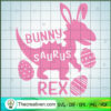 Bunny Saurus Rex SVG, Happy Easter Days SVG