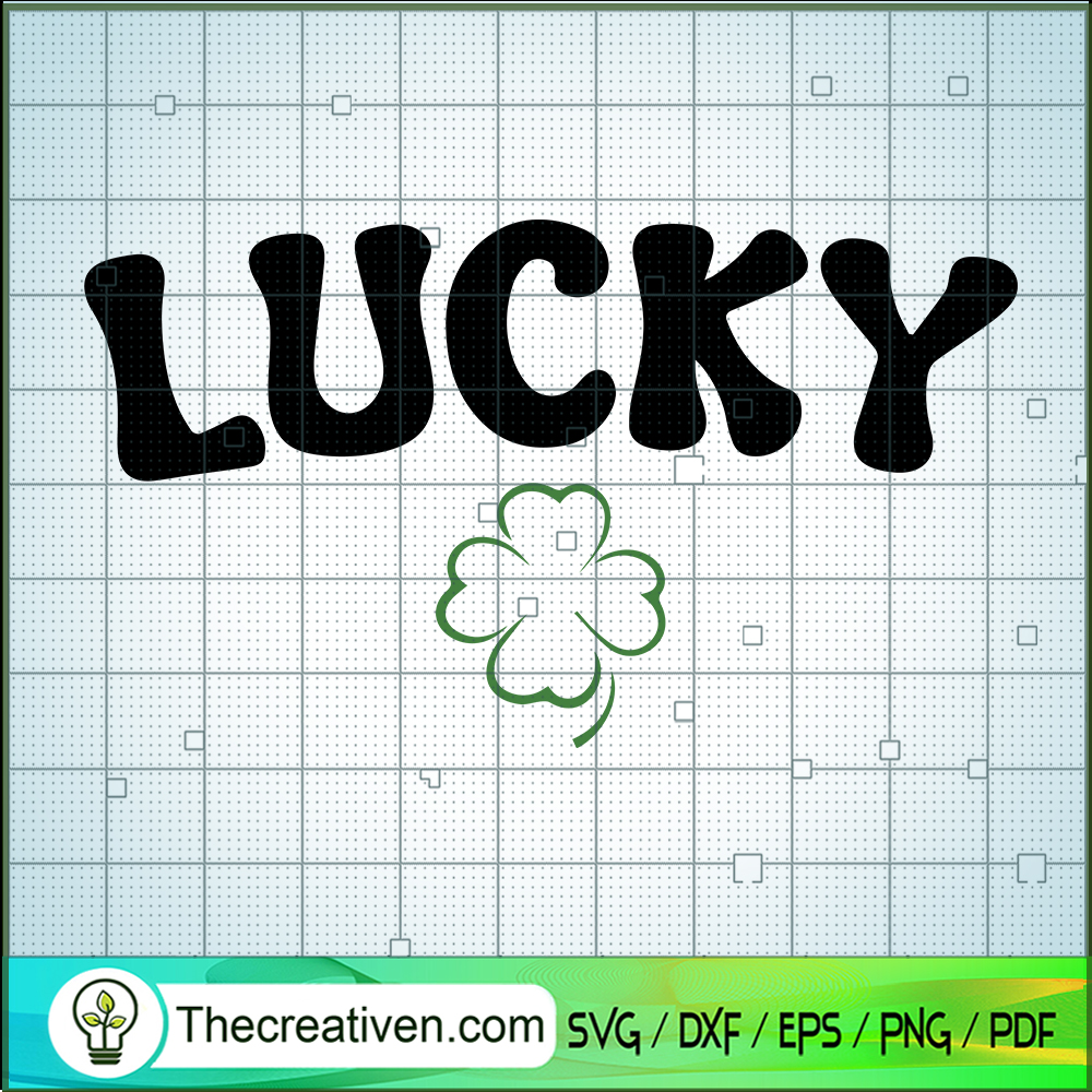 Lucky Patrick SVG Cut File for Cricut & Silhouette Design 129332 1 Lucky Patrick SVG, St.Patrick Days SVG