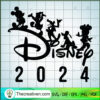 Disney 2024 SVG, Disney SVG