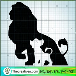 Lion King SVG, Disney Cartoon SVG