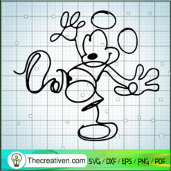 Mickey SVG, Disney SVG