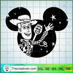 Woody Toy Story SVG, Disney SVG