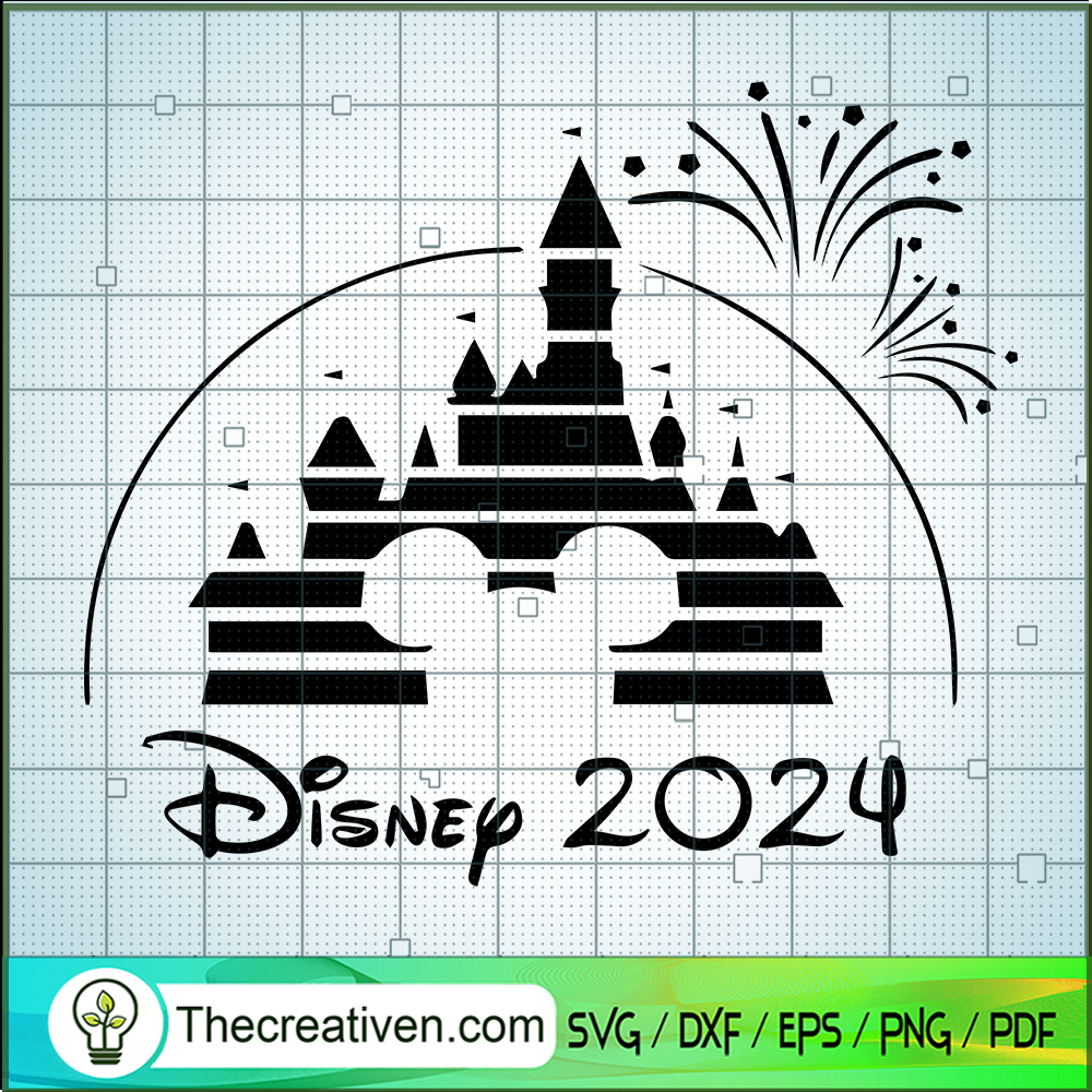 Happy Disney 2024 SVG, Disney Cartoon SVG 1 Happy Disney 2024 SVG, Disney Cartoon SVG