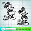 Mickey And Minnie SVG, Disney SVG