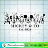 Mickey And Co SVG, Disney Cartoon SVG