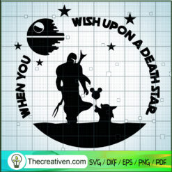 When You Wish SVG, Star Wars SVG