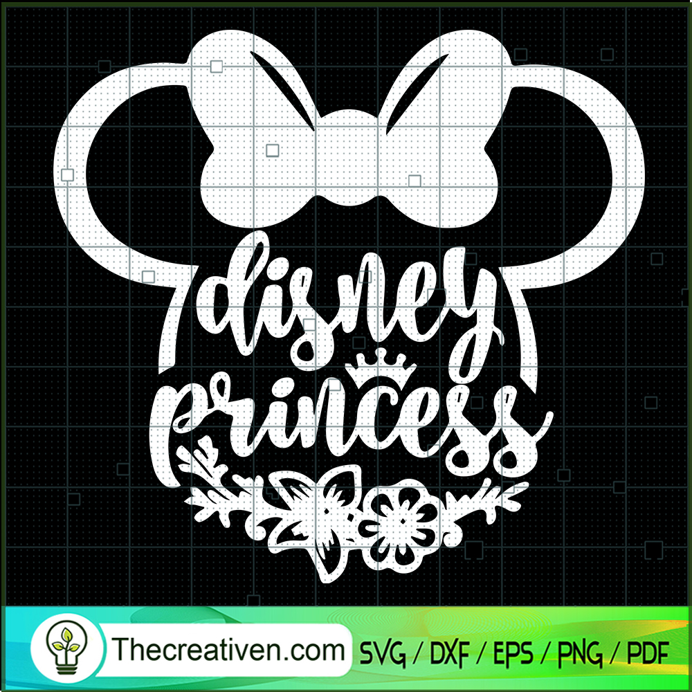 Minnie Disney Princess SVG, Disney SVG 6 Minnie Disney Princess SVG, Disney SVG
