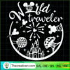 World Travel SVG, Disney Cartoon SVG