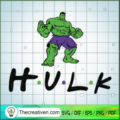 Hulk SVG, Super Hero SVG