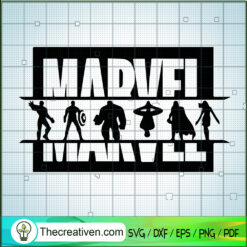 Marvel Super Hero SVG, Marvel Movie SVG