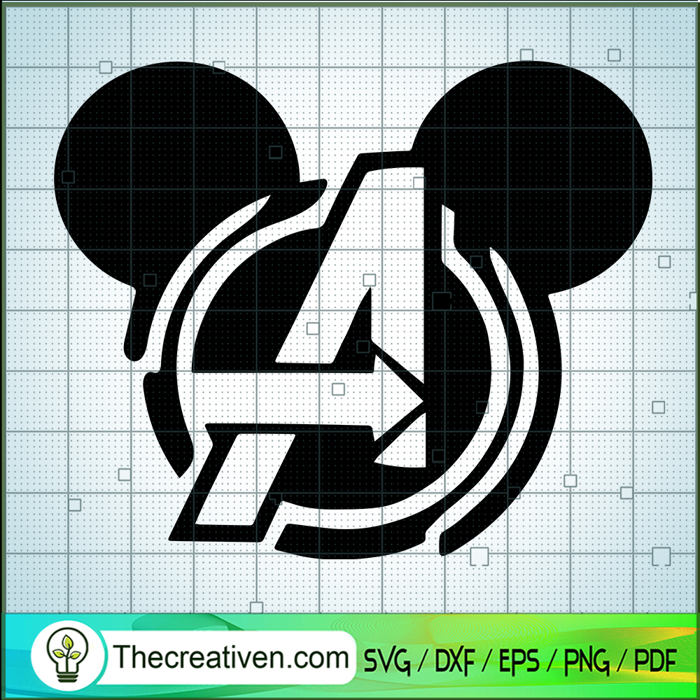 Captian American Mickey SVG, Disney X Marvel SVG 1 Captian American Mickey SVG, Disney X Marvel SVG
