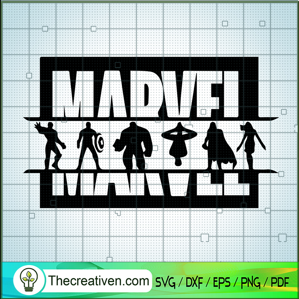 Marvel Super Hero SVG, Marvel Movie SVG