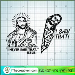 Funny Jesus SVG, Jesus SVG
