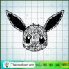Head Pikachu SVG, Pokemon SVG 3 pikachu 2 copy