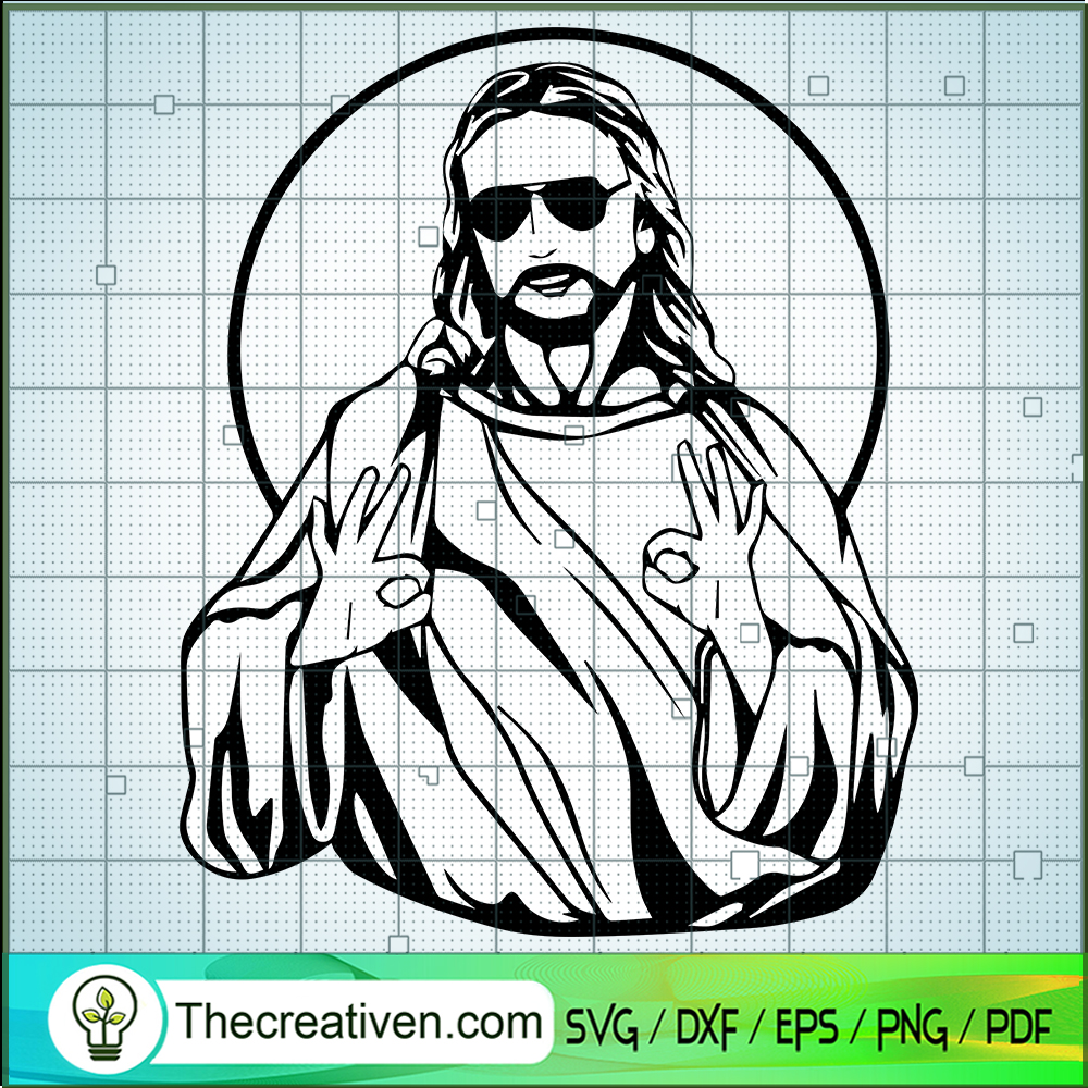 Funny Jesus Okay SVG, Funny Jesus SVG 6 Funny Jesus Okay SVG, Funny Jesus SVG