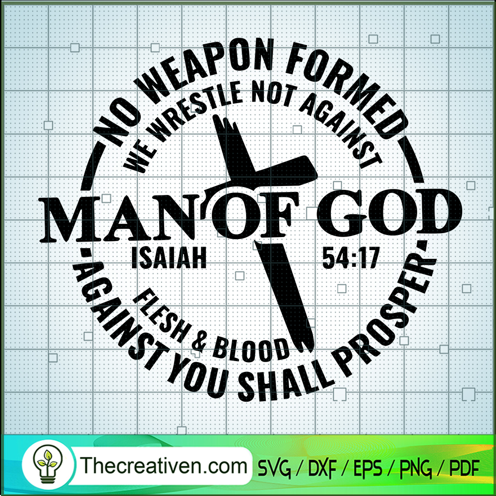 Man Of God SVG, Trending SVG