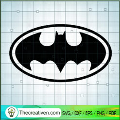 Bat Man Logo SVG, Dc Comics Movie SVG