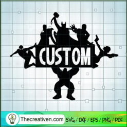 Custom Marvel Super Hero SVG, Marvel SVG