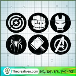 Icon Logo Marvel SVG, Icon Marvel SVG