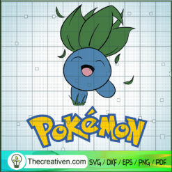 Oddish Pokemon SVG, Pokemon Movie SVG
