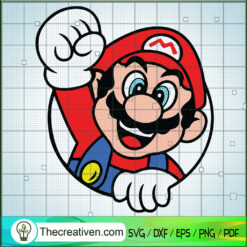Mario Game SVG, Mario SVG