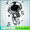 Astronaut Singer SVG, Astronaut SVG