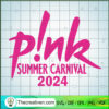 Pink Summer Carnival 2024 SVG, Pink SVG