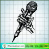 Skeleton Singer SVG, Skeleton SVG 3 Skeleton Singer SVG, Skeleton SVG