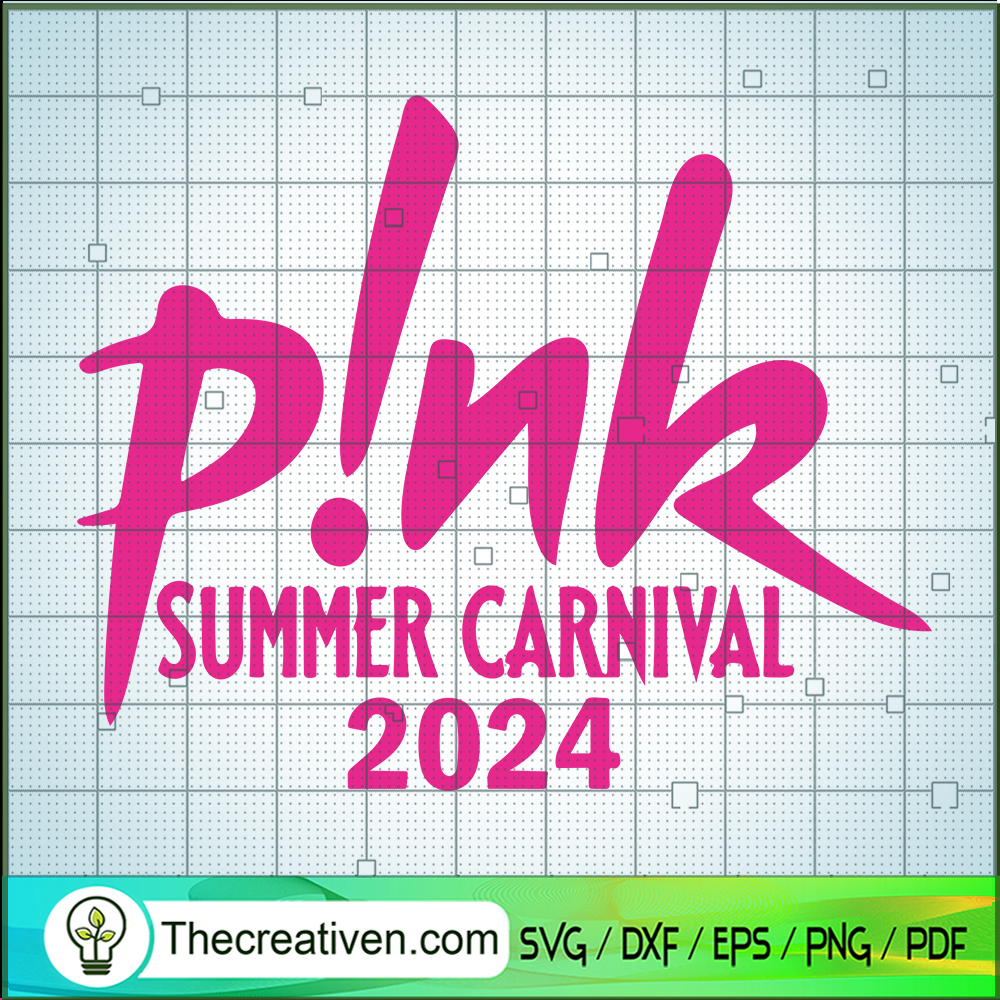 Pink Summer Carnival 2024 SVG, Pink SVG 6 Pink Summer Carnival 2024 SVG, Pink SVG