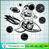 Astronaut Fly SVG, Astronaut SVG