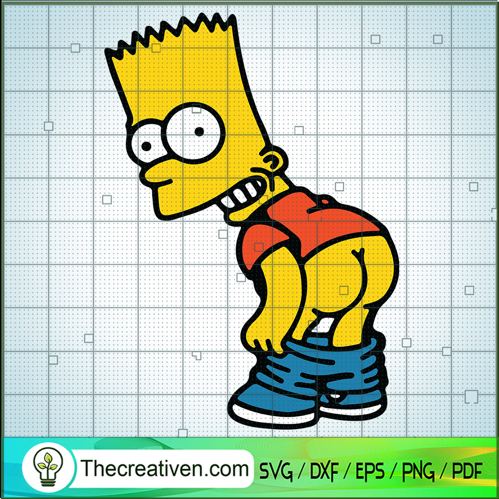 Funny Bart SVG, Funny Simpson SVG 1 Funny Bart SVG, Funny Simpson SVG