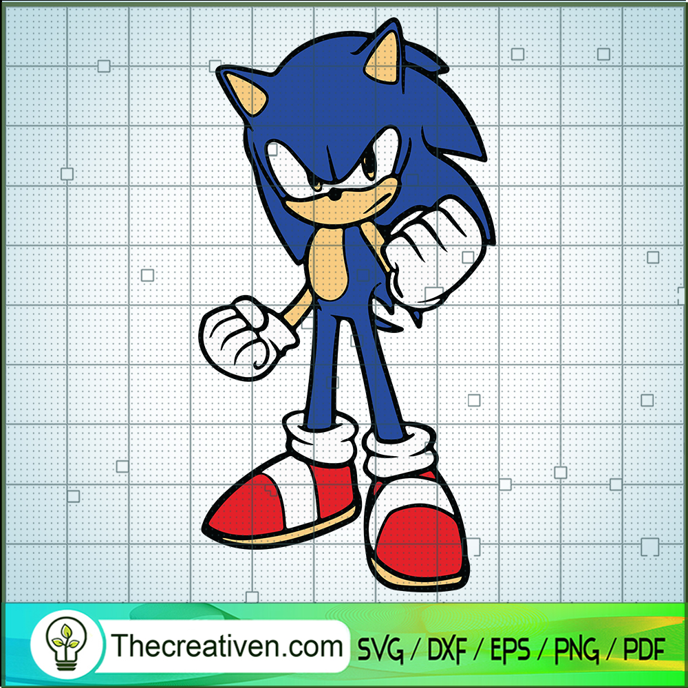 Sonic Push SVG, Sonic Game SVG 1 Sonic Push SVG, Sonic Game SVG