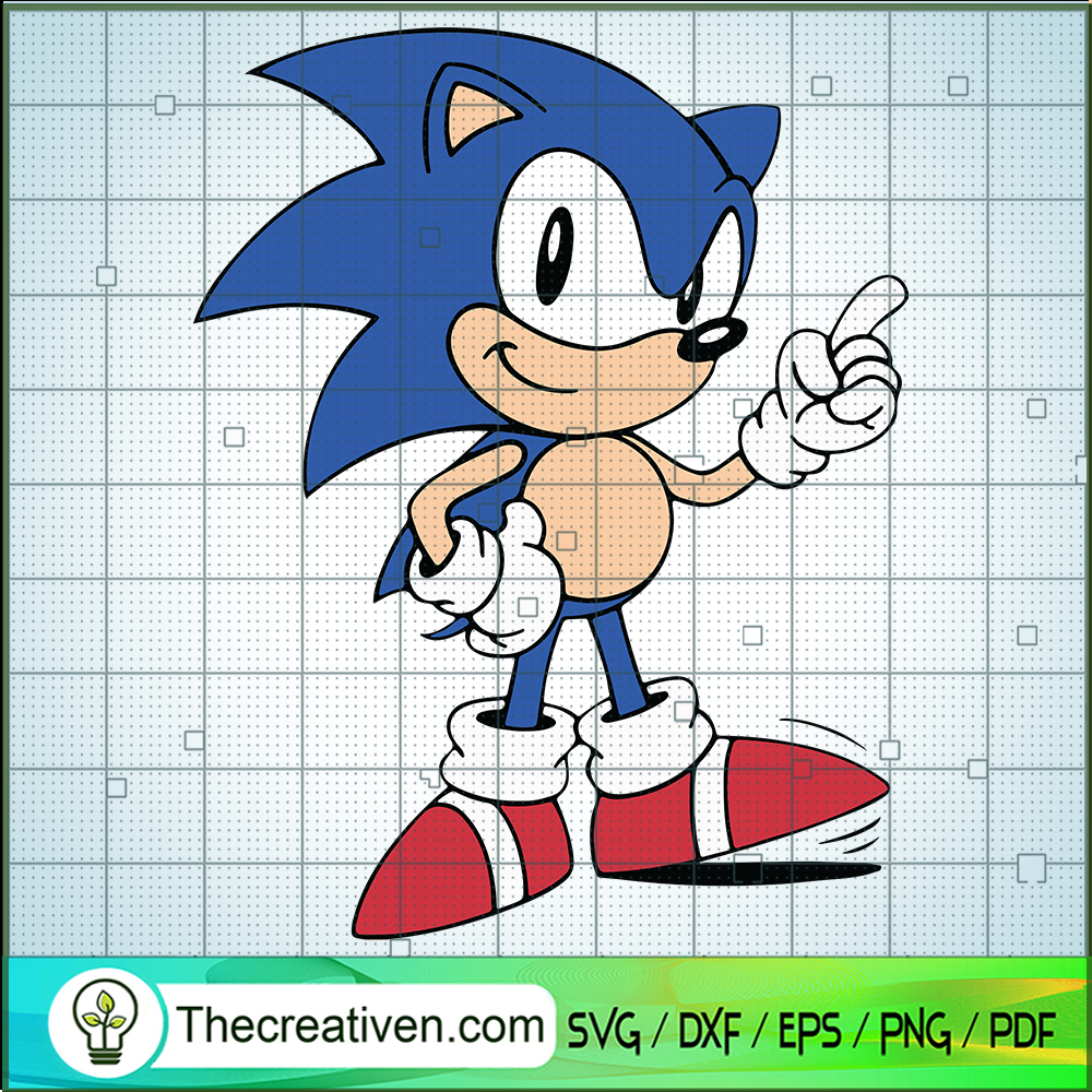 Sonic Funny SVG, Sonic SVG 1 Sonic Funny SVG, Sonic SVG