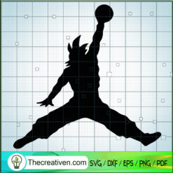 Dragonball Basketball SVG, Dragon Ball Sport SVG