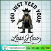Funny Cat Cowboy SVG, Cowboy Cat SVG, Cat SVG