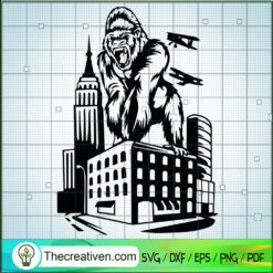 Kong SVG, Big Monkey SVG, Hot Movie SVG