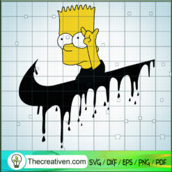 Nike X Bart SVG, Logo SVG, Simpson SVG