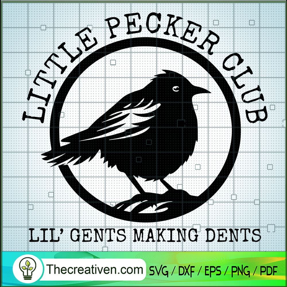 Little Pecker Club SVG, Logo SVG, Bird Logo SVG 6 Little Pecker Club SVG, Logo SVG, Bird Logo SVG
