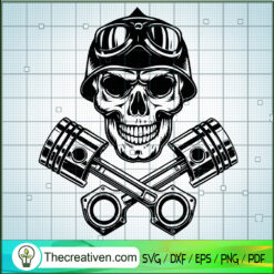 Skull SVG, Harley Davidsion SVG, Motorbike SVG
