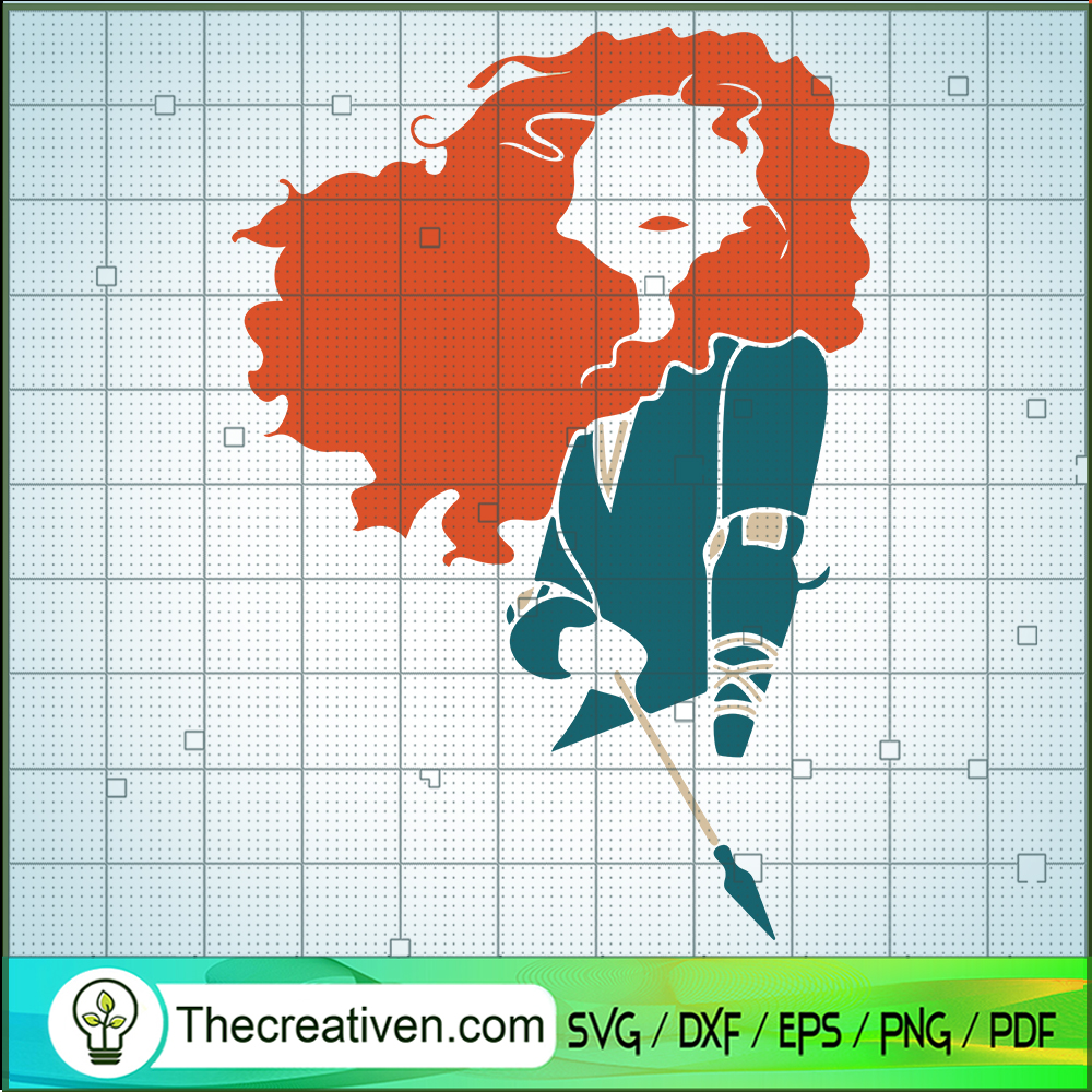 Brave Princess SVG, Disney SVG, Disney Princess SVG 6 Brave Princess SVG, Disney SVG, Disney Princess SVG