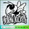 Yellow Jackets SVG, Football Team SVG, Sport SVG 3 Yellow Jackets SVG, Football Team SVG, Sport SVG