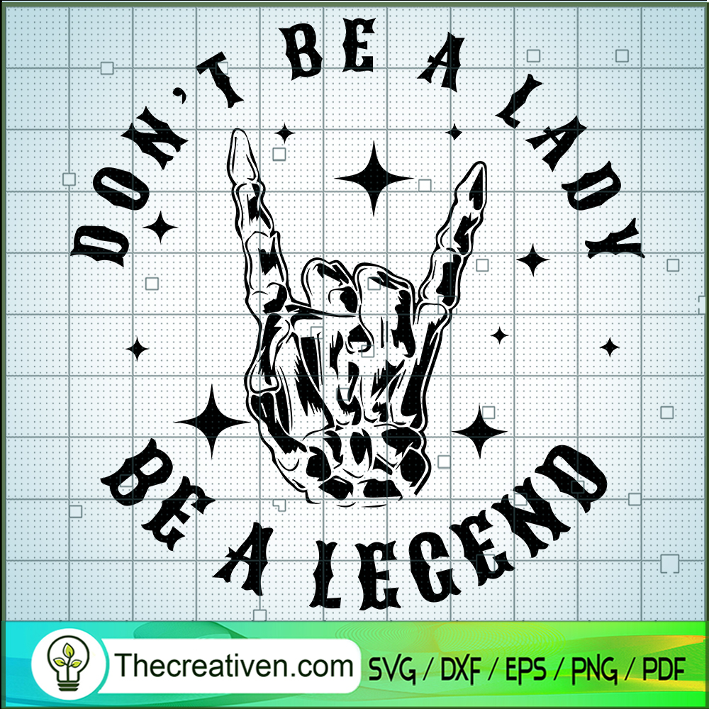 Dont Be A Lady SVG, Skull Singer SVG, Trending SVG 6 Dont Be A Lady SVG, Skull Singer SVG, Trending SVG